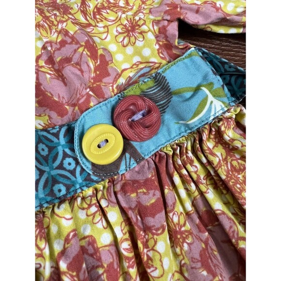 Matilda Jane Girls Size 2 Lovely West Palm Peasant Top! You and Me Line! - Picture 3 of 6